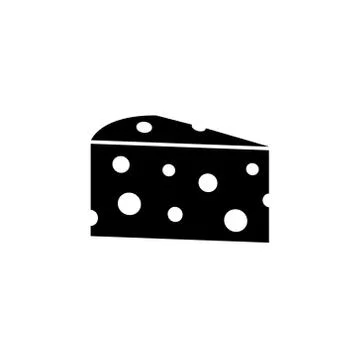 Cheese icon vector illustration Stock Illustration