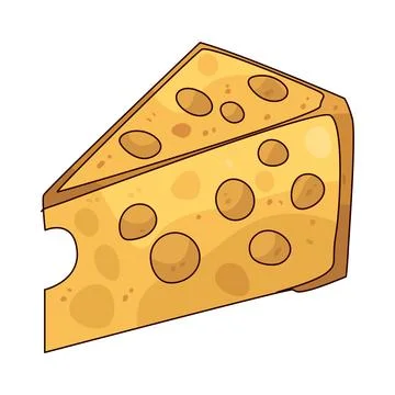 Cheese illustration Stock Illustration