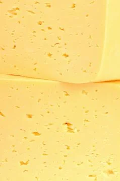 The cheese isolated on white background Stock Photos