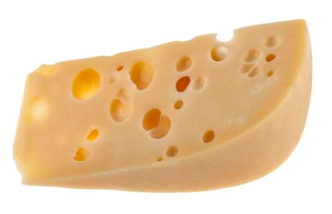 Cheese isolated on white background Stock Photos