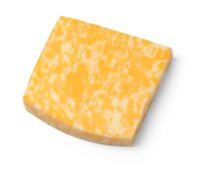 Cheese  isolated on white Stock Photos