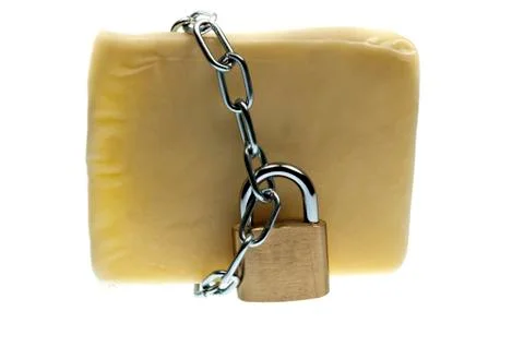Cheese locked 스톡 사진