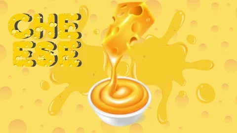 Cheese pattern cheddar delicious Stock Footage 303947280