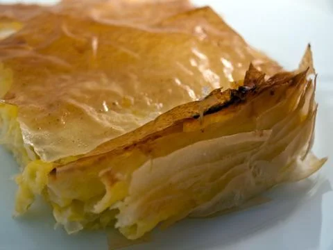 Cheese pie Stock Photos