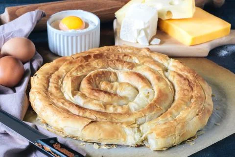 Cheese pie Foto stock