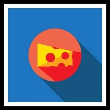 Cheese piece Stock-Illustration