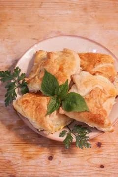 Cheese piecheees Foto stock