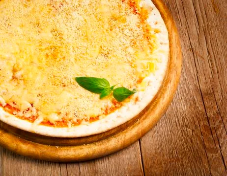 Cheese pizza Stock Photos