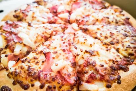 Cheese pizza Stock Photos