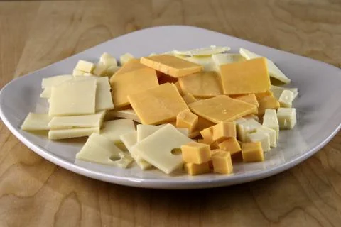 Cheese plate Foto stock