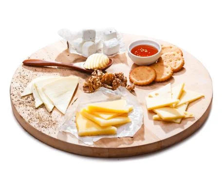 Cheese platter Stock Photos