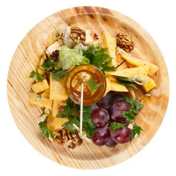 Cheese platter Stock Photos