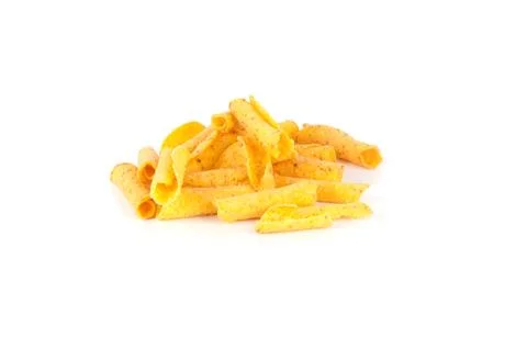 Cheese potato chips Foto stock