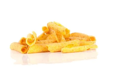 Cheese potato chips Stock Photos