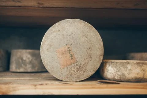 Cheese production Stock Photos