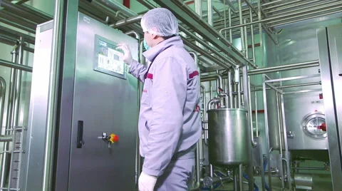 Cheese production plant Stock Footage 62909635