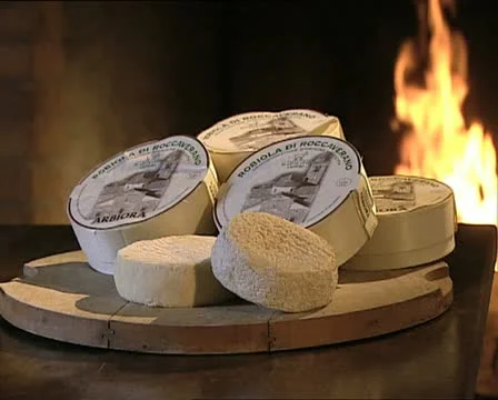 CHEESE robiola on a table 動画素材 11464646