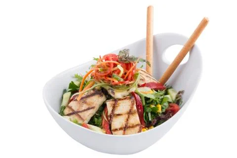Cheese salad Stock Photos