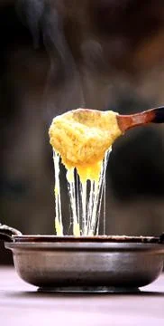 Cheese sauce Stock Photos