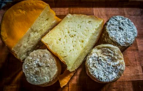 Cheese Selection Stock Photos