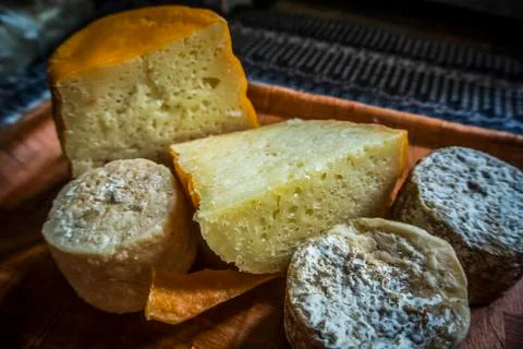 Cheese Selection Stock Photos