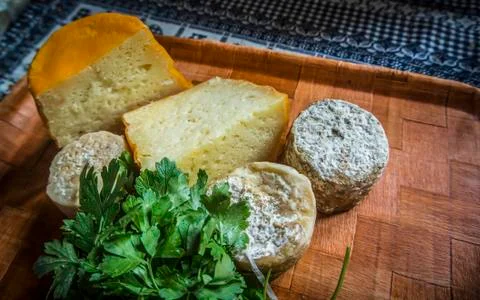 Cheese Selection Foto stock