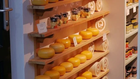 Cheese Shop, Amsterdam Stock Footage 74166360