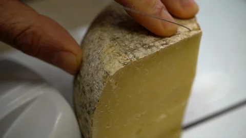 Cheese Slice Stock Footage 102742208