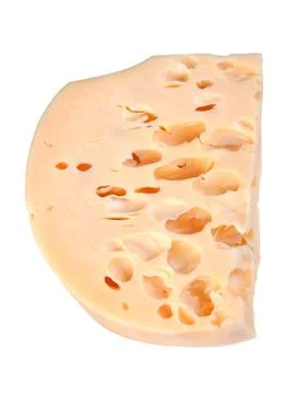 Cheese slice Stock Photos