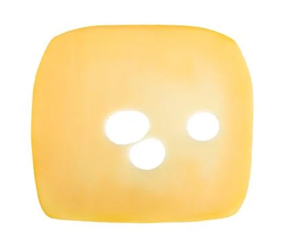 Cheese slice on white background Stock Photos