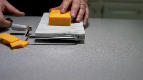 Cheese slicer Stock Footage 171682187