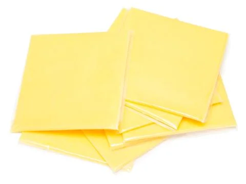 Cheese slices Stock Photos