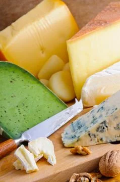 Cheese snack Foto stock