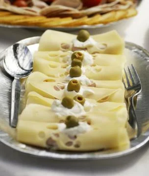 Cheese snack Stock Photos