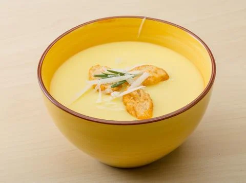 Cheese soup Stock-Fotos