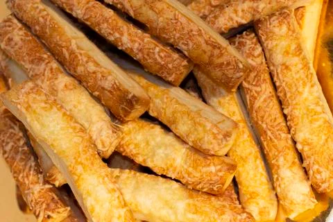 Cheese sticks Foto stock