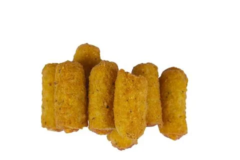 Cheese sticks on a white background 스톡 사진