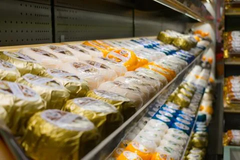 Cheese Store Stock Photos