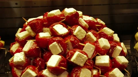 Cheese Stuffed Peppers Video stock 42710831