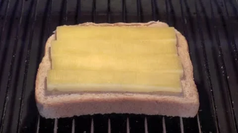 Cheese on Toast Video stock 10709817