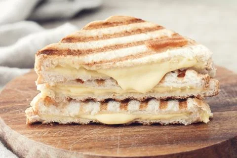 Cheese toast Stock Photos