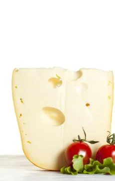 Cheese with Tomato Stock Photos