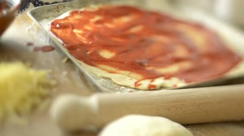 Cheese topping Stock Footage 12590662