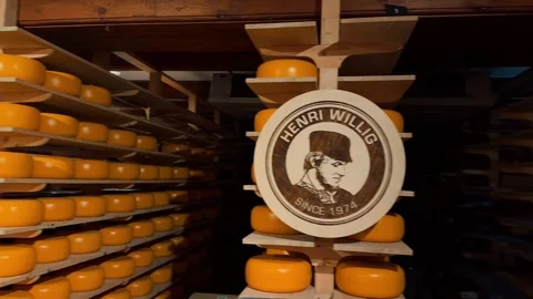 Cheese warehouse 2 (Editorial) Stock Footage 323522712