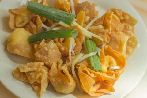 Cheese Wontons Foto stock