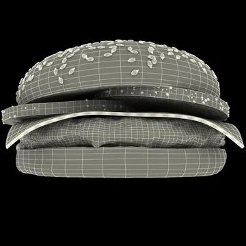 3D Model: Cheeseburger ~ Buy Now #91429059 | Pond5