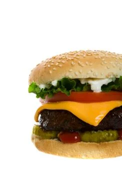 Cheeseburger Stock Photos