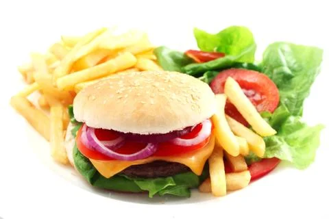 Cheeseburger Stock Photos