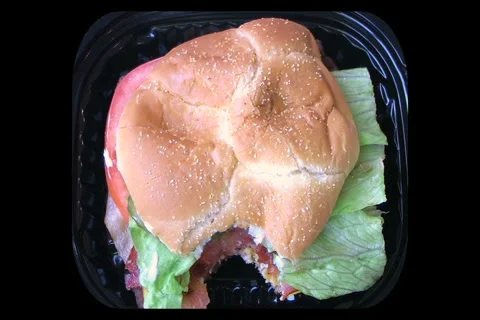 Cheeseburger Time Lapse 動画素材 2727089