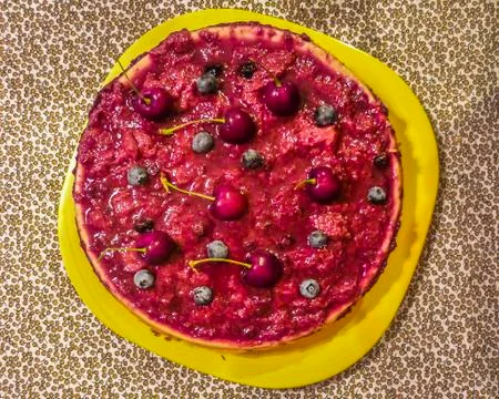 Cheesecake Dessert Stock Photos